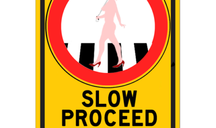 Slow down proceed with caution